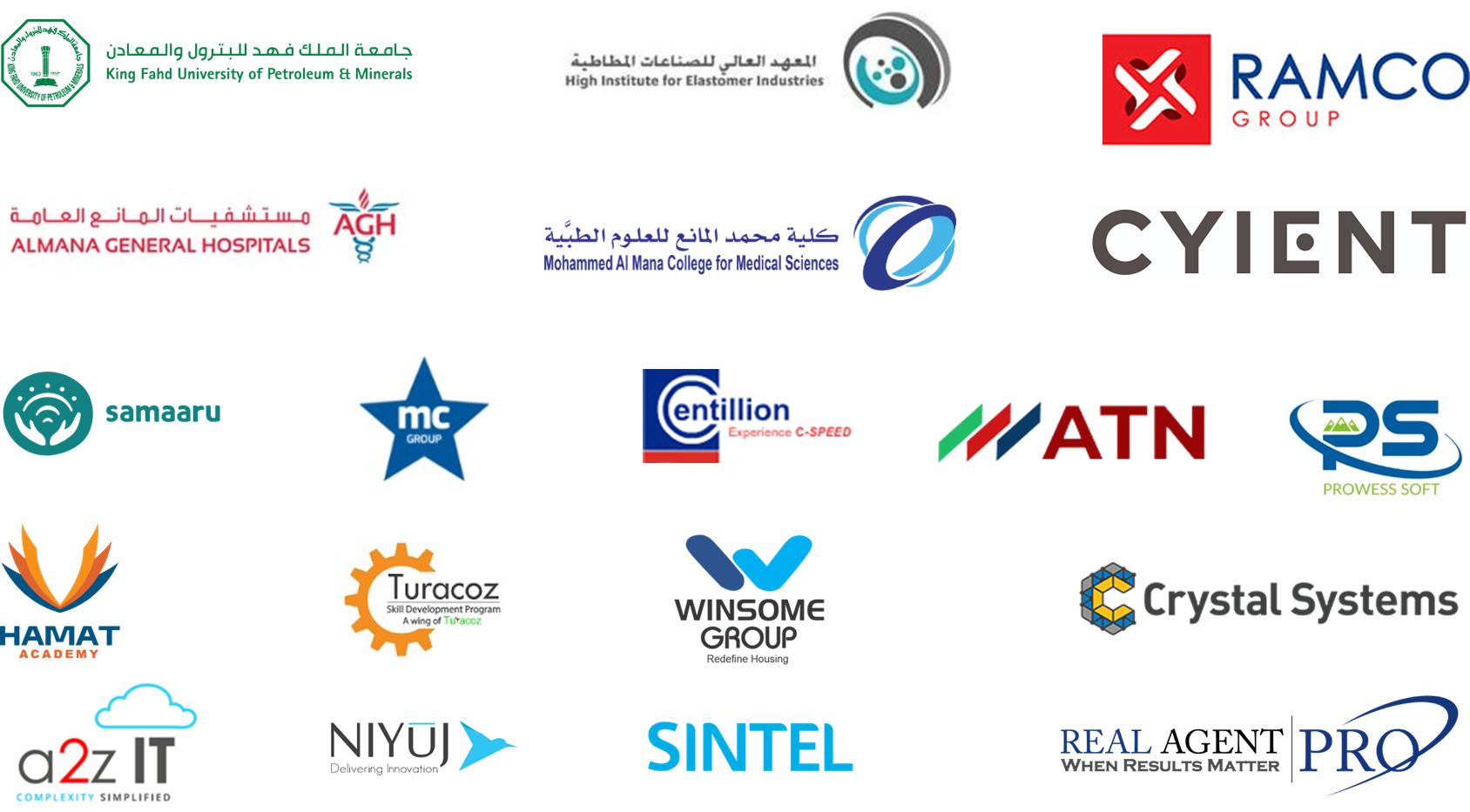 Selected SyngyMAXIM client logos